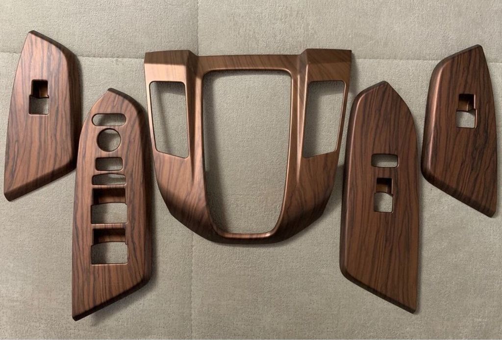 Ốp nội thất vân gỗ xe Honda CRV 2018 -2022 Hàng nhựa ABS cao cấp