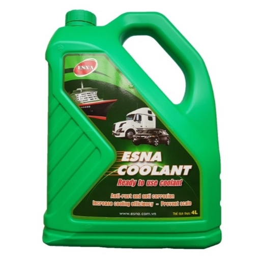 [HCM]Nước làm mát động cơ xanh Esna Coolant 4L