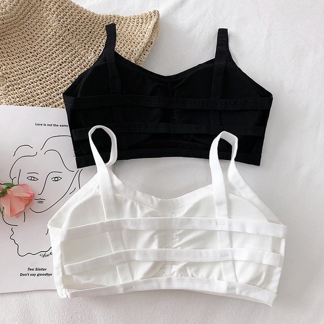 Áo bra 3 Dây Sau Lưng co giãn, có đệm ngực