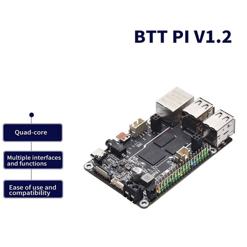BIGTREETECH BTT PI V1.2 Quad Core Processor with 2.4G WiFi 40Pin GPIO VS Raspberry PI for Klipper I3 CoreXY 3D Printer DIy User