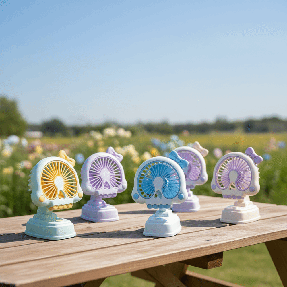 Quiet%20Operation%20Creative%20Design%20Multi-functional%20Desktop%20Fan%20Bowknot%20Mini%20Size%20Fan%20Three-Speed%20Control%20Portable%20Desktop%20Fan%20Dormitory%20Use%20-%20Image%202