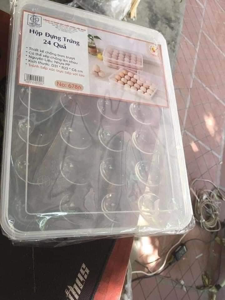 Khay đựng trứng Việt Nhật, Hộp đựng trứng