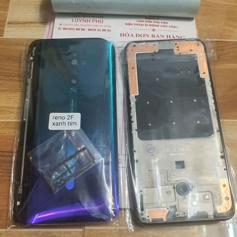 Vỏ Oppo reno 2F có khay sim khung sườn