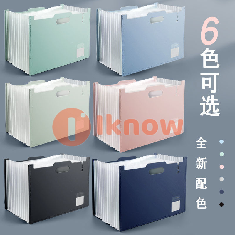 Expanding File Folder, 13 Pocket Accordion File Folder Document Organizer, Desktop Accordion Folders Letter A4 Paper Document Storage Organizer
