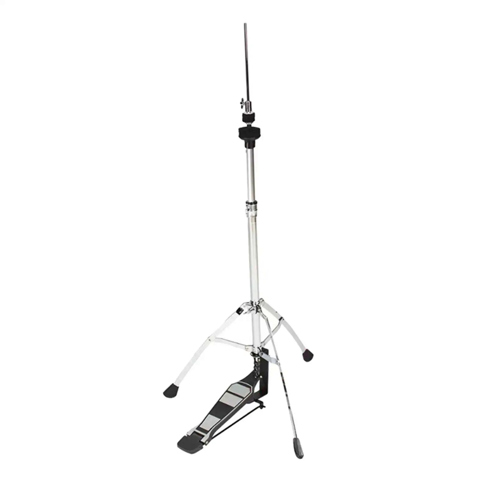 Kim loại cao hat đứng, xoay chân, đôi braced Cymbal cánh tay, gấp Bracket Cymbal đứng, trống đứng Chiều cao có thể điều chỉnh phụ kiện