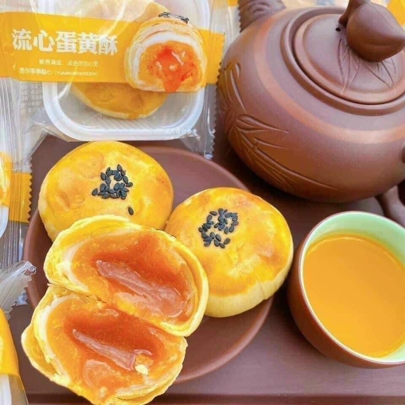 (FREESHIP) 1KG BÁNH TRỨNG  NHÂN TAN CHẢY SIÊU NGON