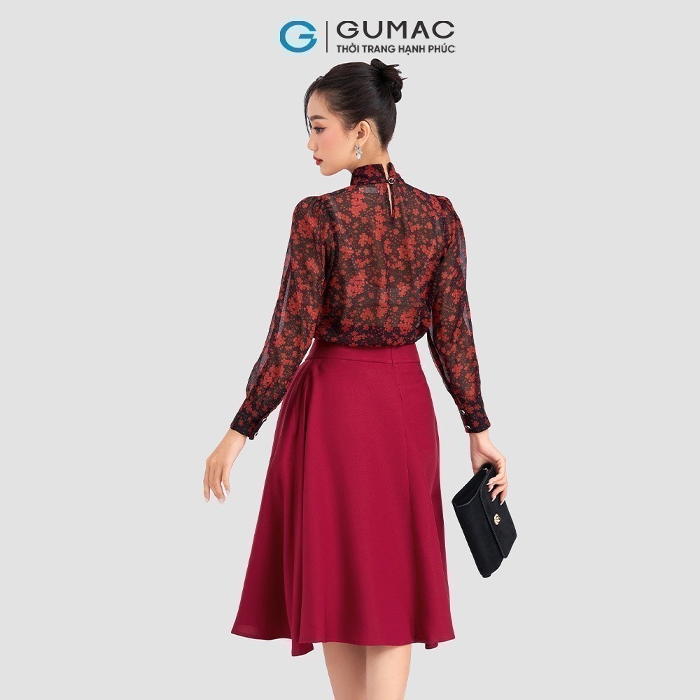 [25 - 29.4 |Voucher 8-12%] Áo kiểu thắt nơ GUMAC AD03066