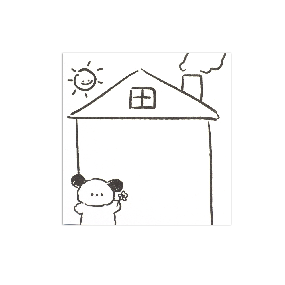 Cartoon Cute Dog Sticky Notes Notepad Memo Pad Student To Do List Label Paper Sticker Message Stickers School Office Stationery Supplies