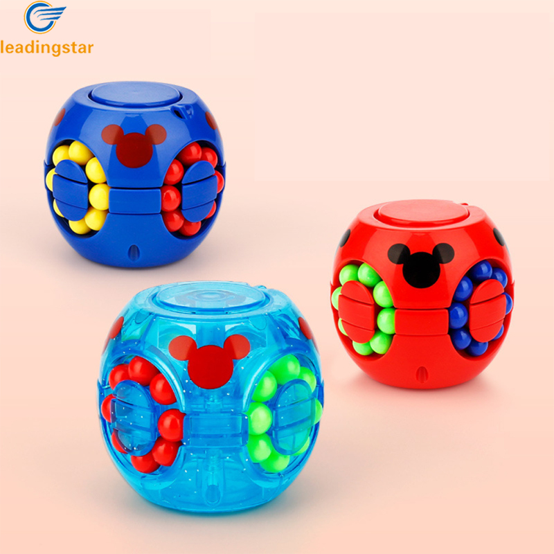 LeadingStar Fast Delivery Magic cube Bean colorful Fingertip Magic cube Children's toys