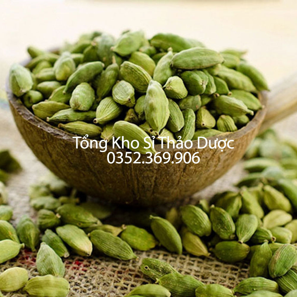 Bạch Đậu Khấu Xanh 500g (Hạt Cardamom Ấn Độ)