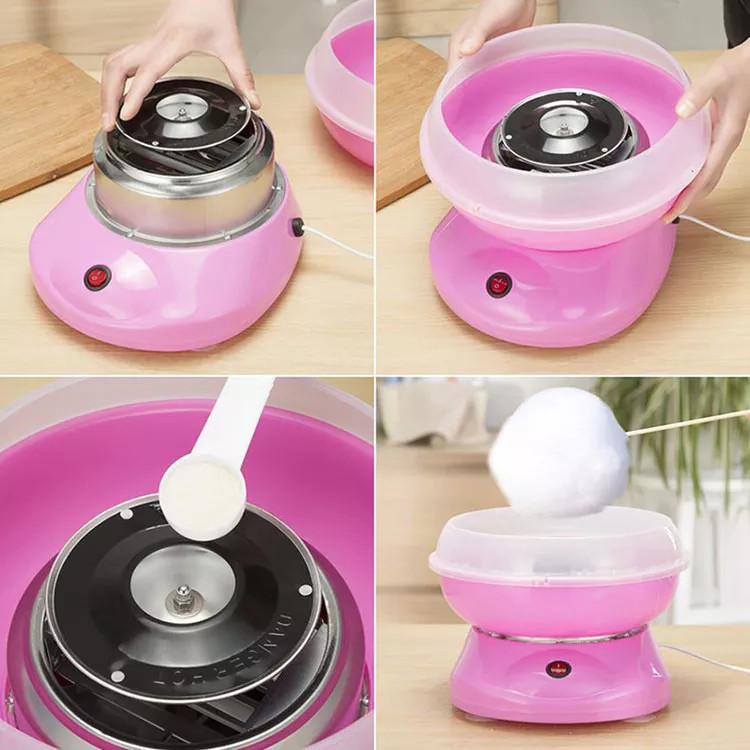 Máy làm kẹo bông mini tại nhà cho bé
