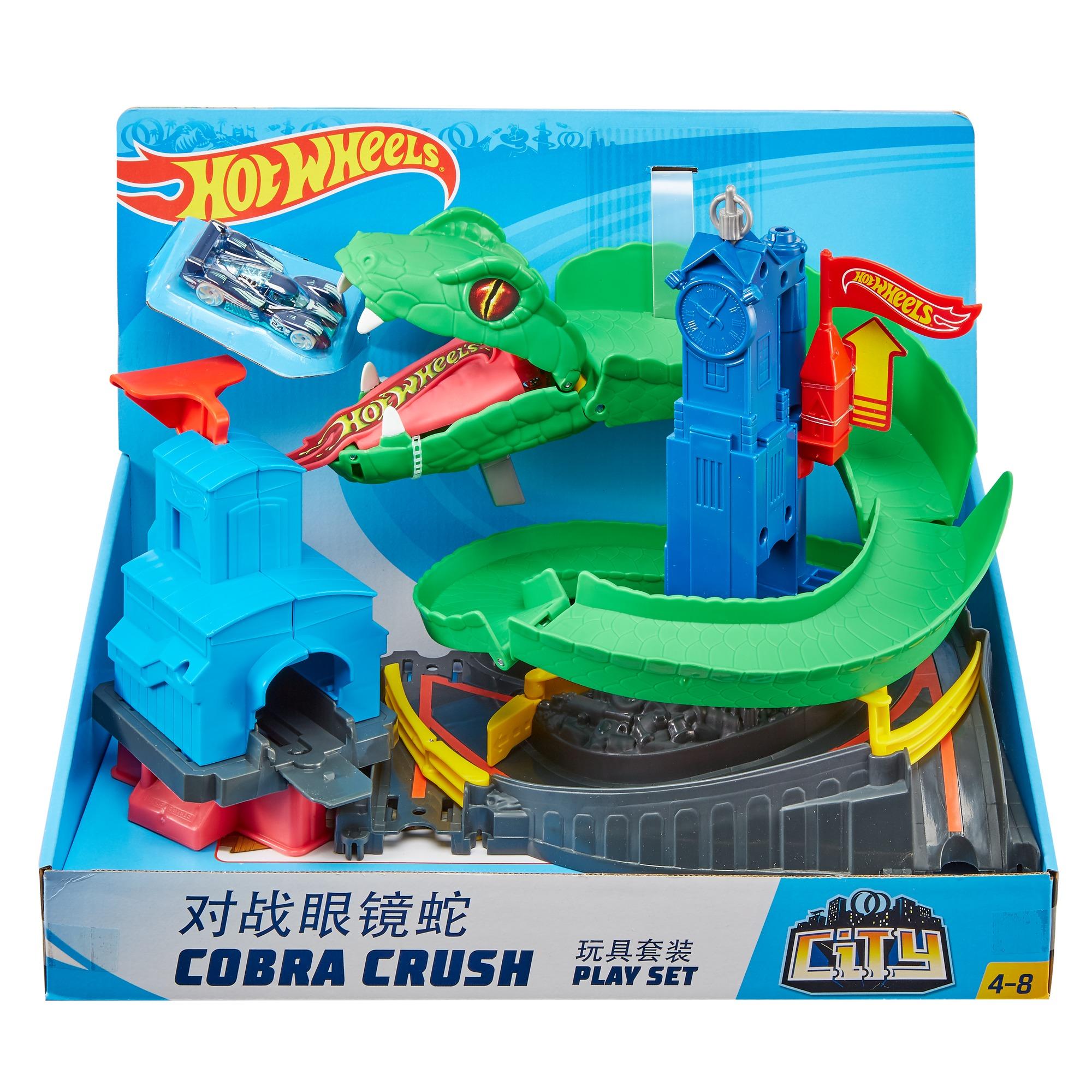 hot wheels cobra set