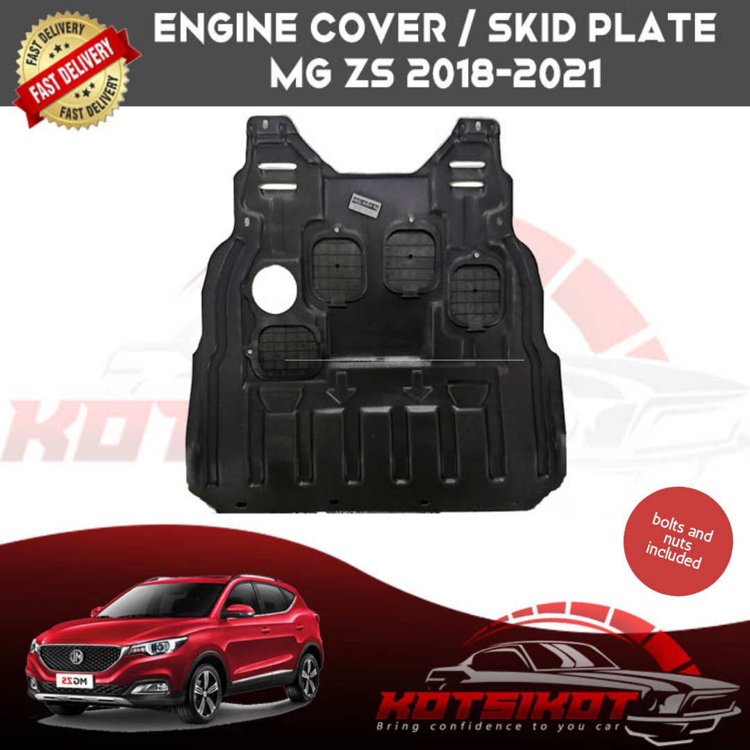 MG ZS (2018-2022) Engine Under Cover / Skid Plate - Compatible for ZS  Alpha, Style AT/MT, Style Plus and Trophy