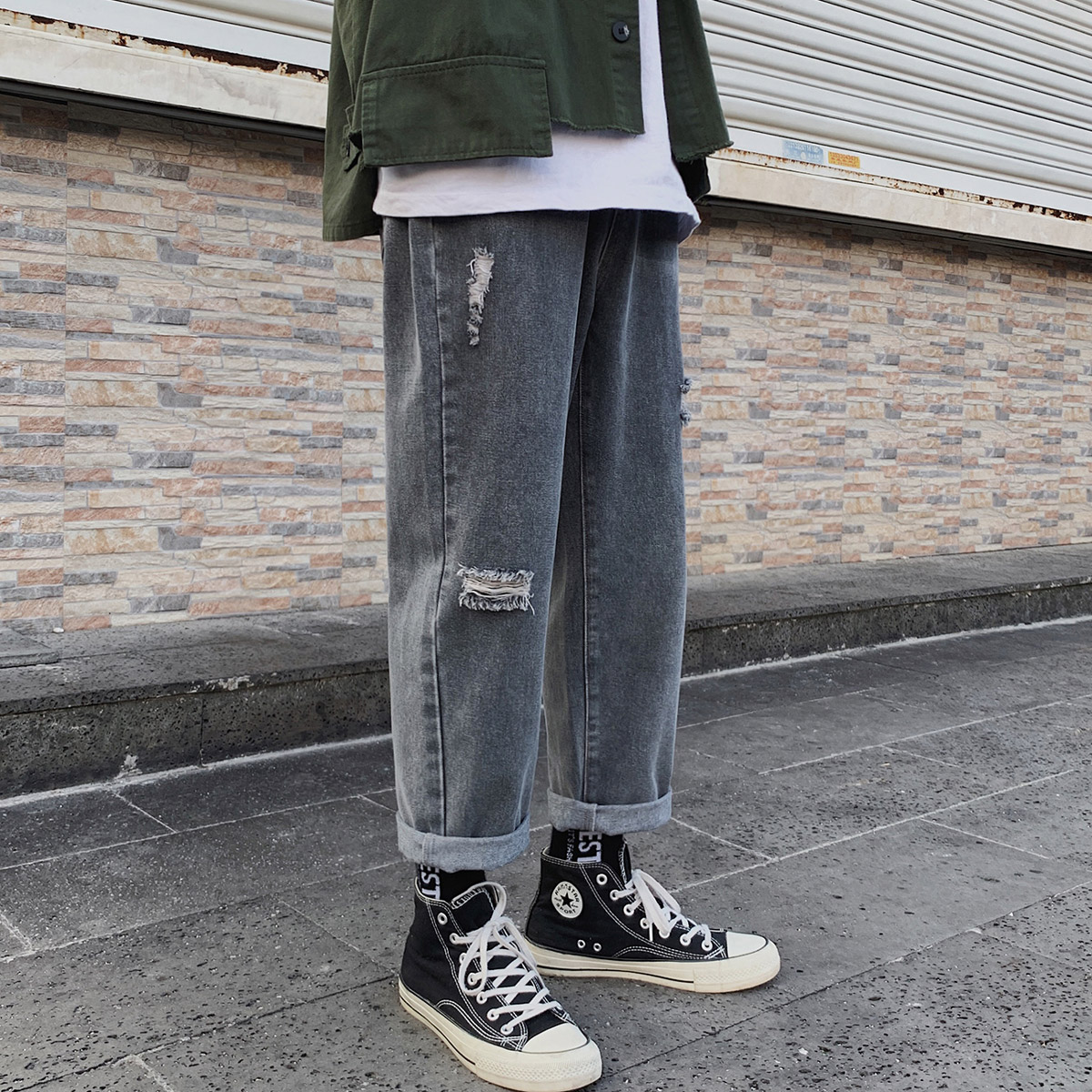 ripped dad jeans mens