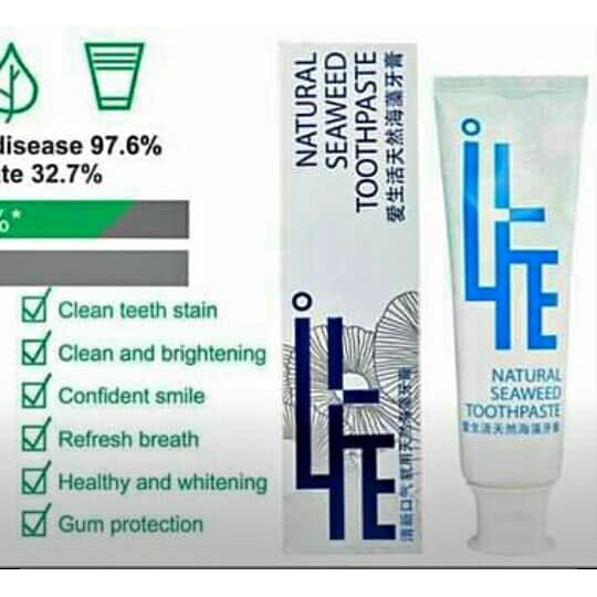 natural seaweed toothpaste