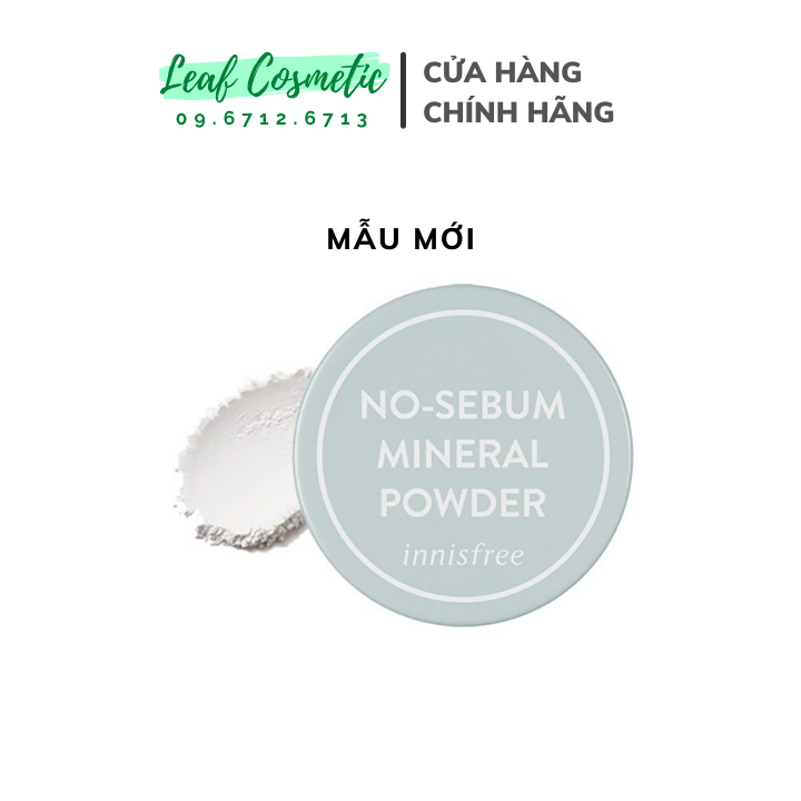 [ Chính Hãng ] Phấn Phủ Kiềm Dầu Dạng Bột Khoáng Innisfree No-Sebum Mineral Powder 5g