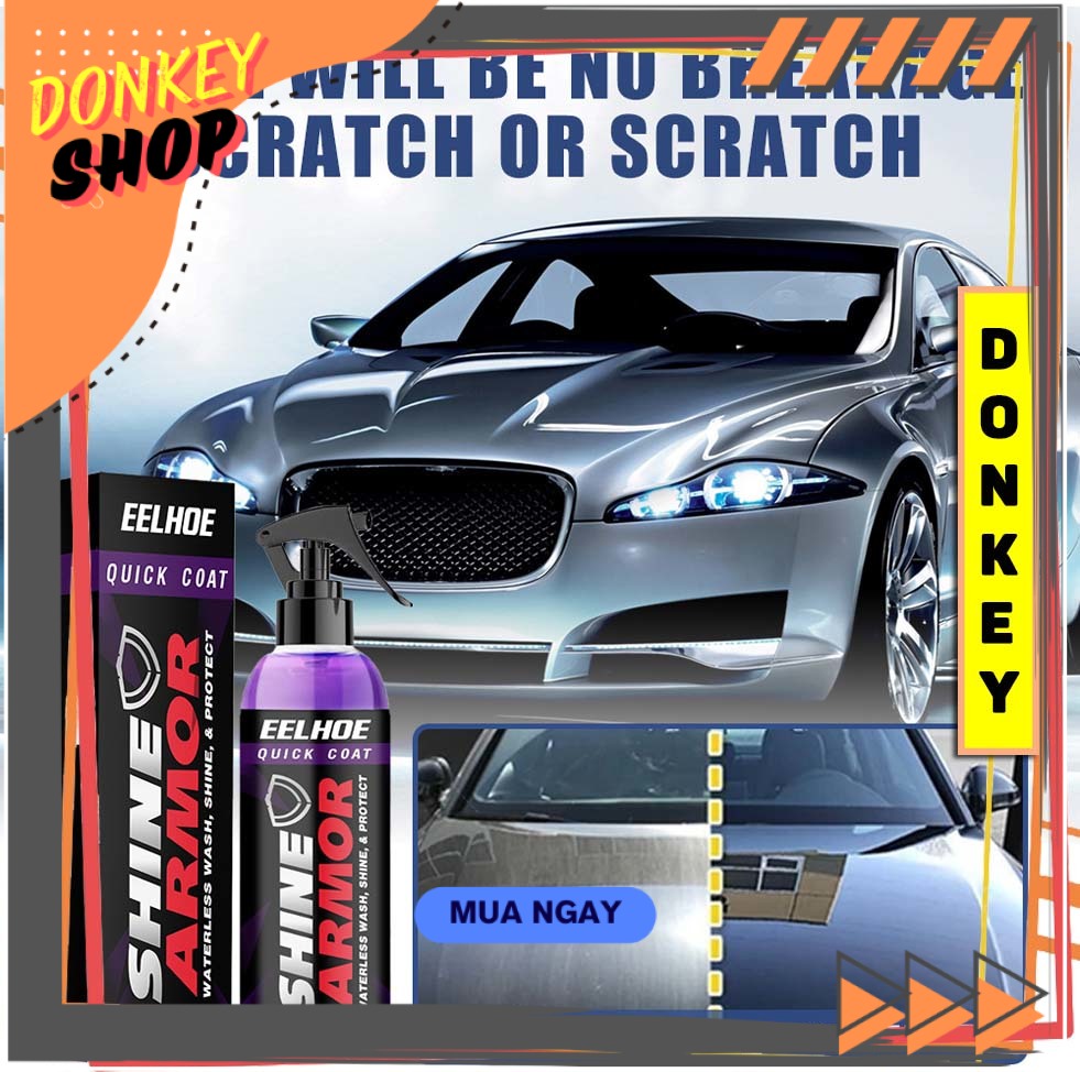 Dung Dịch Đánh Bóng Sơn Xe Nano Ceramic Coating SHINE ARMOR 100ml