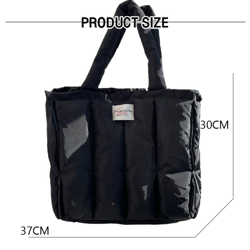 C&K New lightweight bag Soft and comfortable tote bag Collapsible high-capacity pack Shoulder computer bag