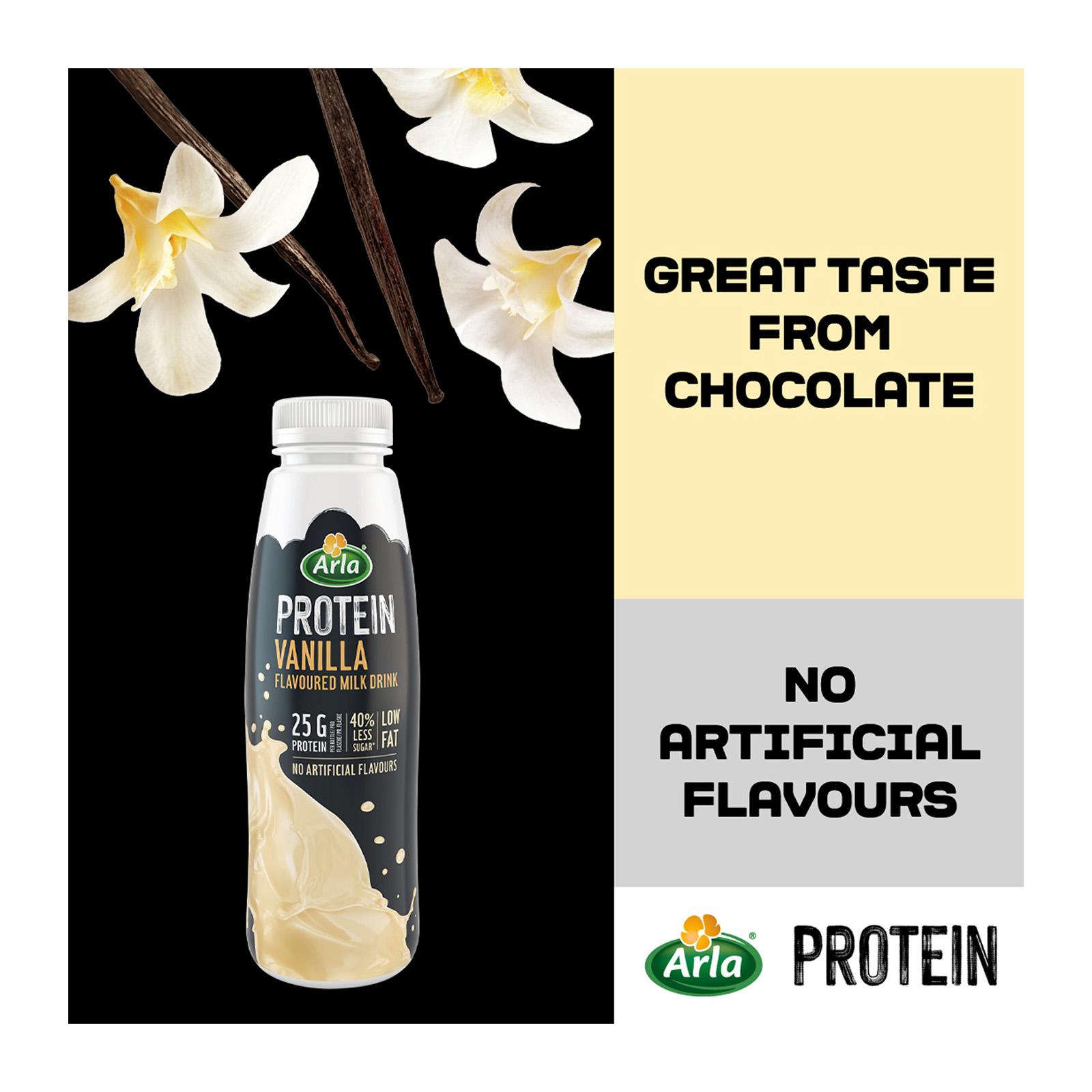 Batido Protein Vainilla less sugar *Sin Lactosa 500g  Arla Foods dairy  product provides you with natural godness all day every day