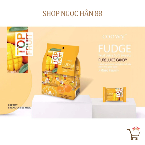 Kẹo Dẻo Trái Cây Top Fruit Coowy gói 320gr