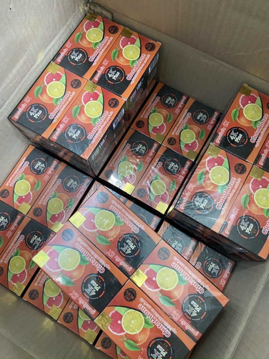 Xà phòng 4K Plus 5X Glutathione Thái Lan