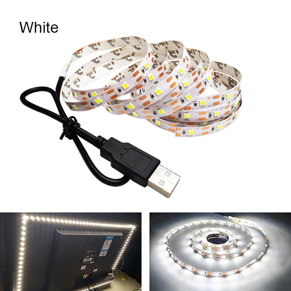 5m%20Led%20Strip%20Usb%202835%205v%20Flexible%20Led%20Lamp%20Tape%20Ribbon%20Rgb%20Tv%20Desk%20Screen%20Backlight%20Usb%20Cable%20-%20Image%204