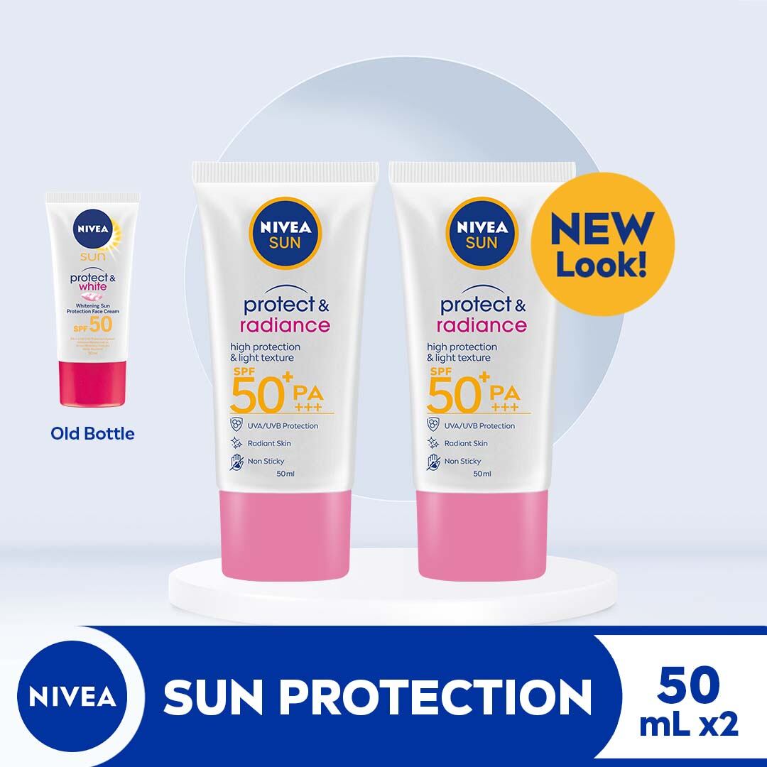 review nivea sun protect and white spf 50