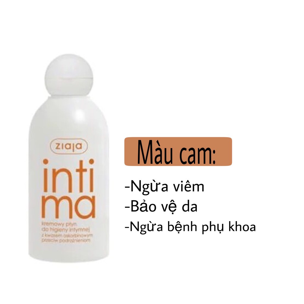 DUNG DỊCH VỆ SINH PHỤ NỮ INTIMA ZIAJA 500ML