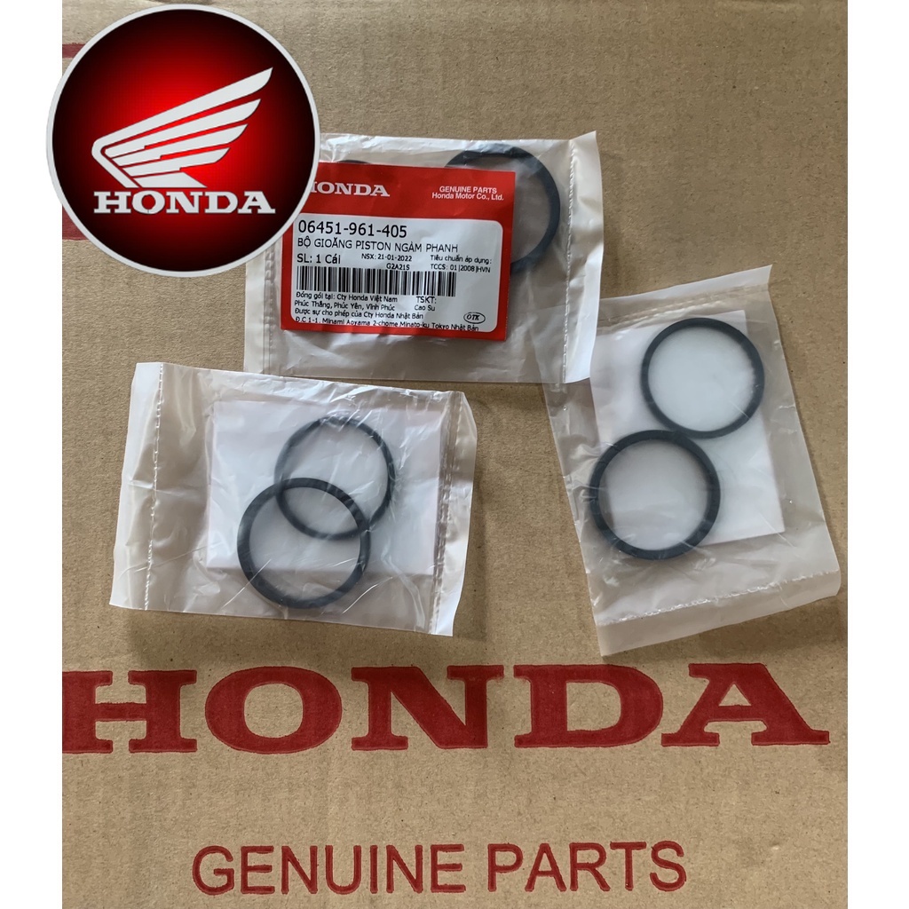 Bộ gioăng Piston ngàm phanh WAVE 110 dùng chung (06451961405)