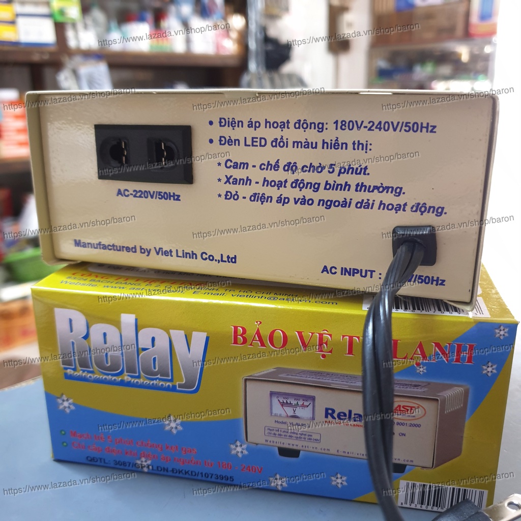 Relay Bảo Vệ Tủ Lạnh Chất Lượng AST - Baron