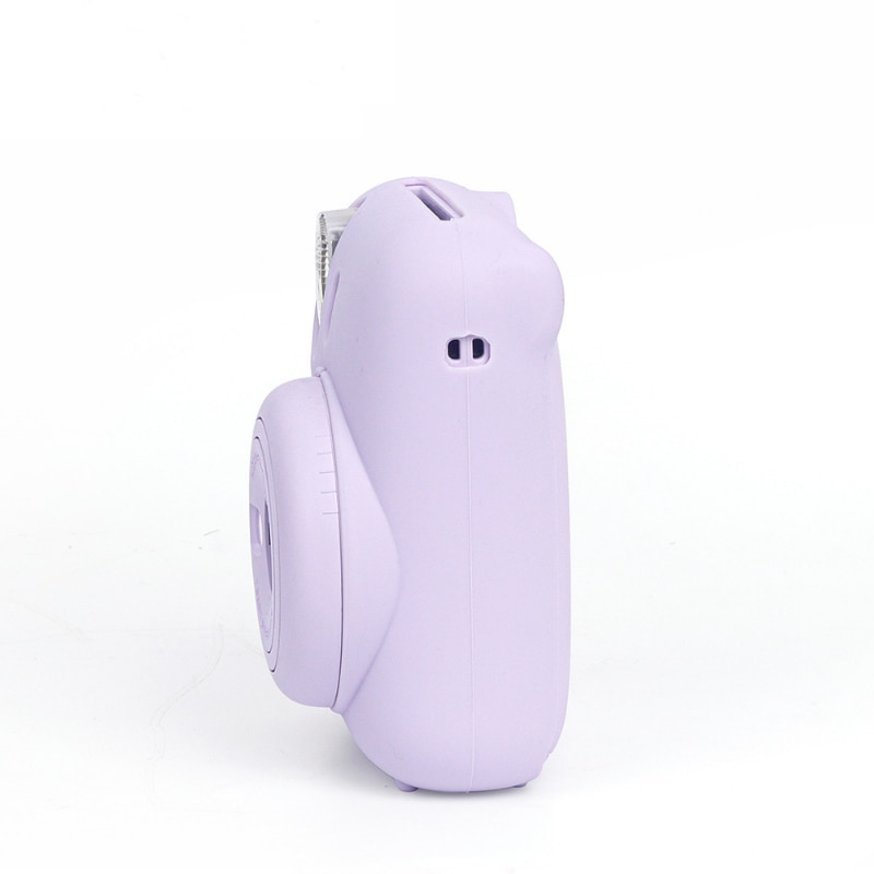 \'[;. Camera Silicone Case For Fujifilm Instax Mini12 Shell Protective Cover Soft Shell Solid Color Scratch-Proof Mini 12 Case