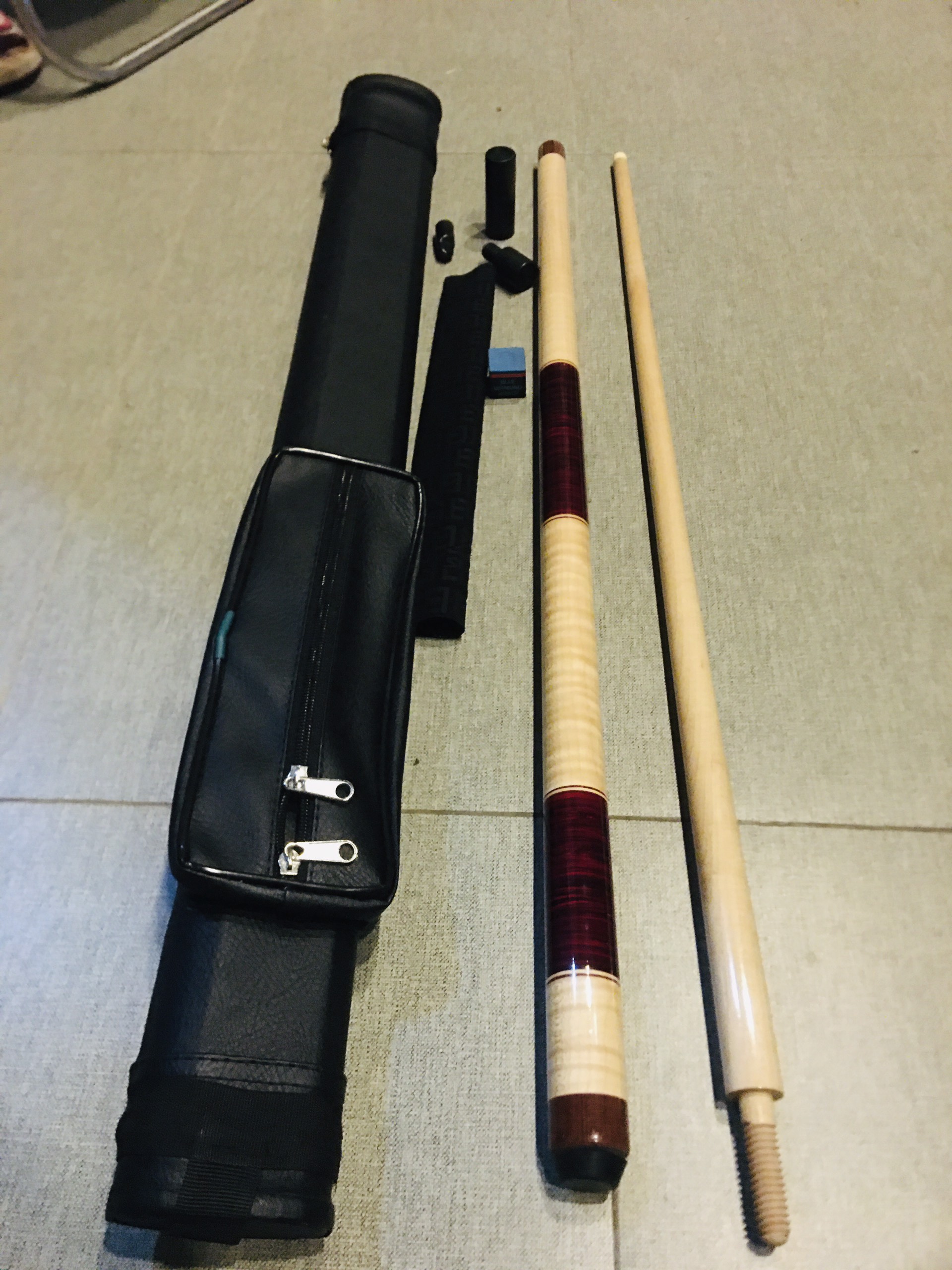 Combo cơ bida líp ren gỗ tầm trung BAM