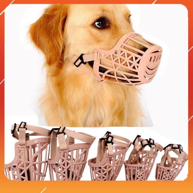 Rọ mõm nhựa cho chó full size