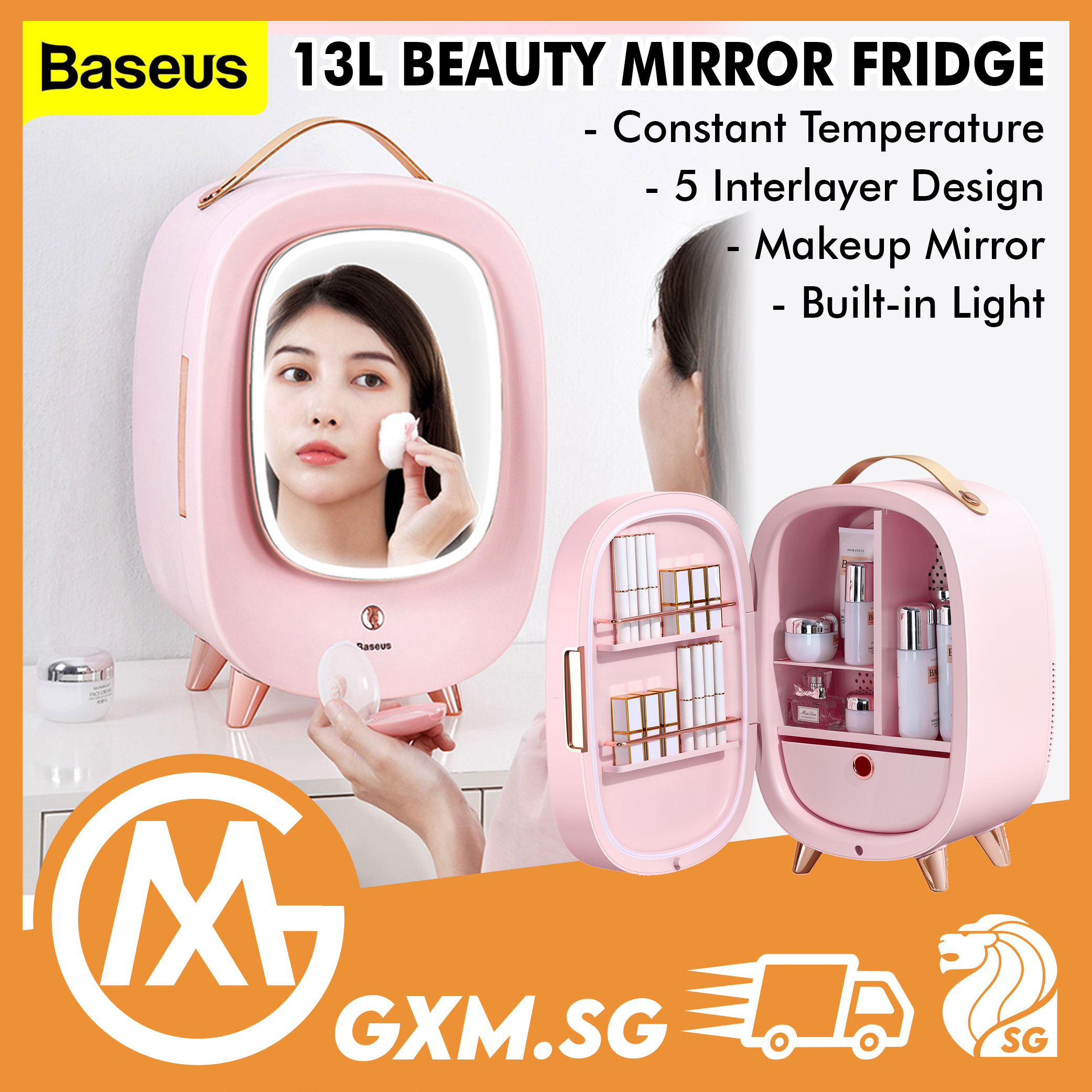 makeup fridge mirror