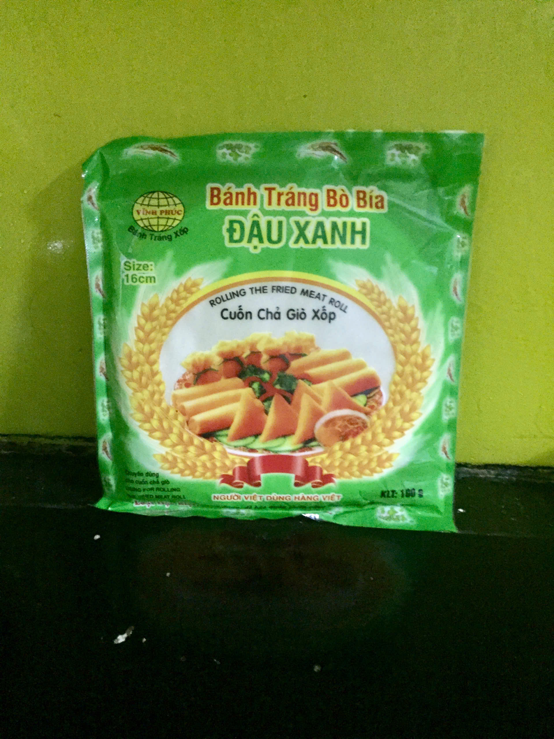 Bánh Tráng Đậu Xanh