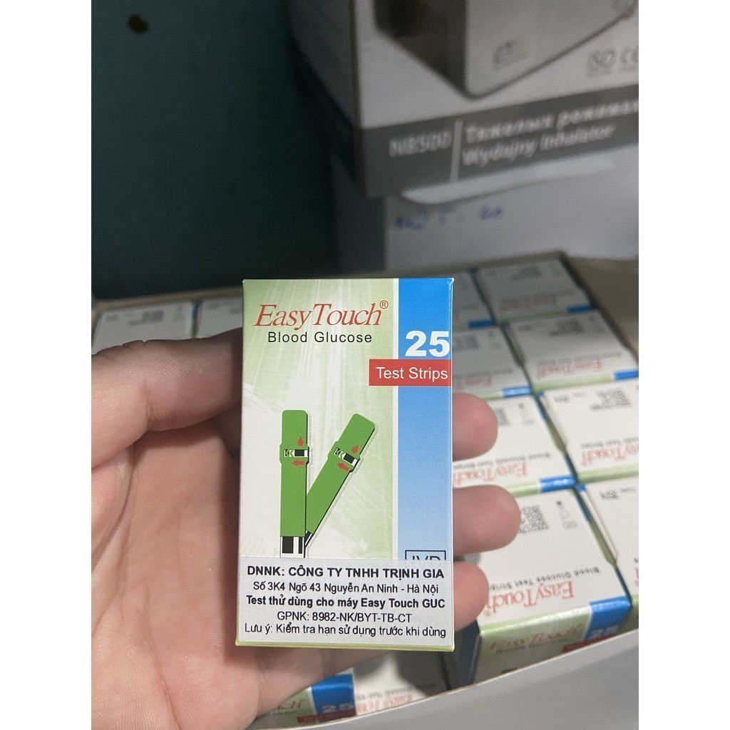 ✅ Que Thử Đường Huyết Easy Touch | Easytouch -VT0750 - Y Tế Vạn Thành