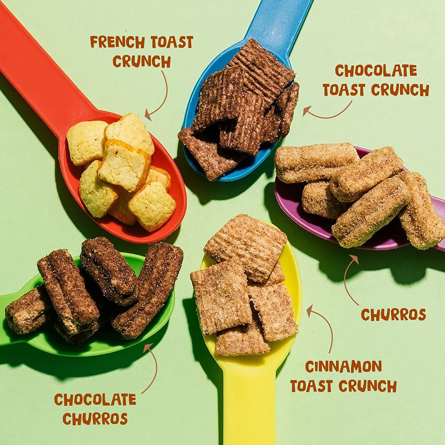 Bánh ngũ cốc vị quế Cinnamon Toast Crunch, Breakfast Cereal, Cinnamon Sugar Square (340g)