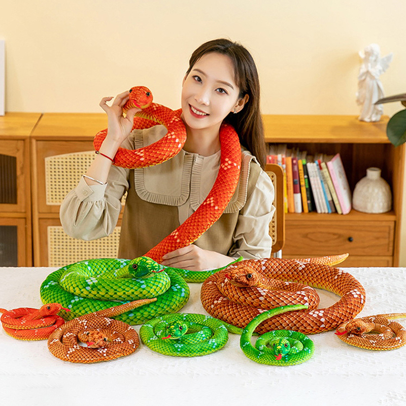1PC%2080/110/160cm%20Simulated%20Colorful%20Python%20Plush%20Toy%20Snakes%20Plushies%20Doll%20Layor%20-%20Image%202