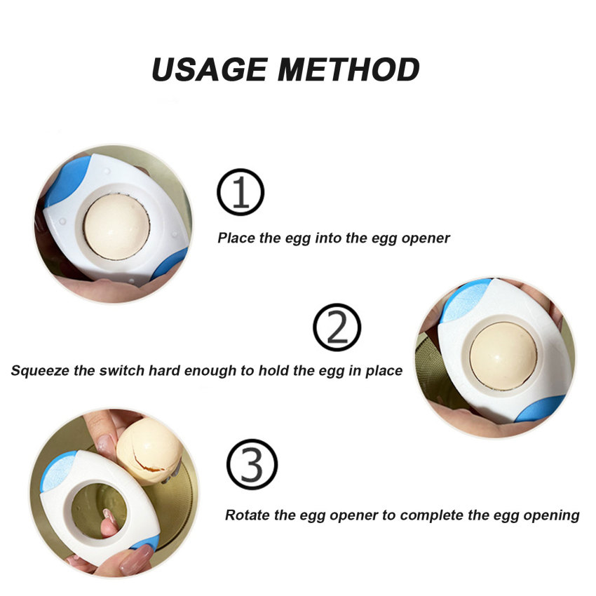 ⚡️Fast Delivery⚡️Practical Metal Egg Topper Cutter Shell Opener Steel Boiled Egg Open Creative Boiled Egg Opener Kitchen Tools