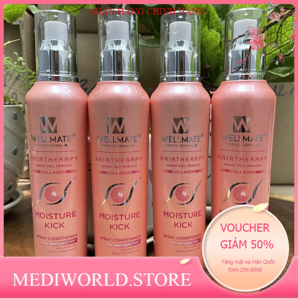 Xịt dưỡng vitamin wellmate 150ml