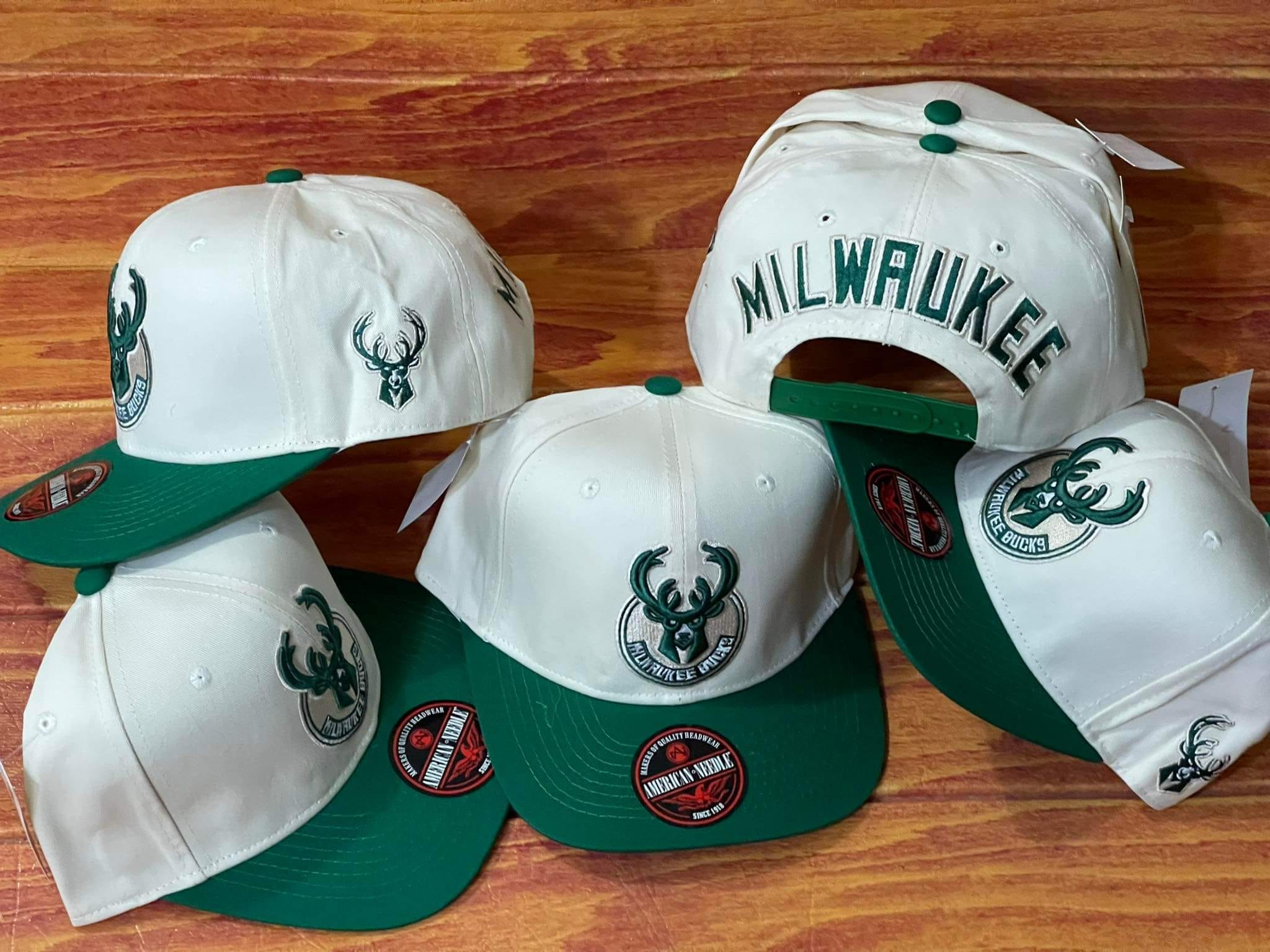 Milwaukee Bucks Vintage Cap Snapback Dad Hat for men