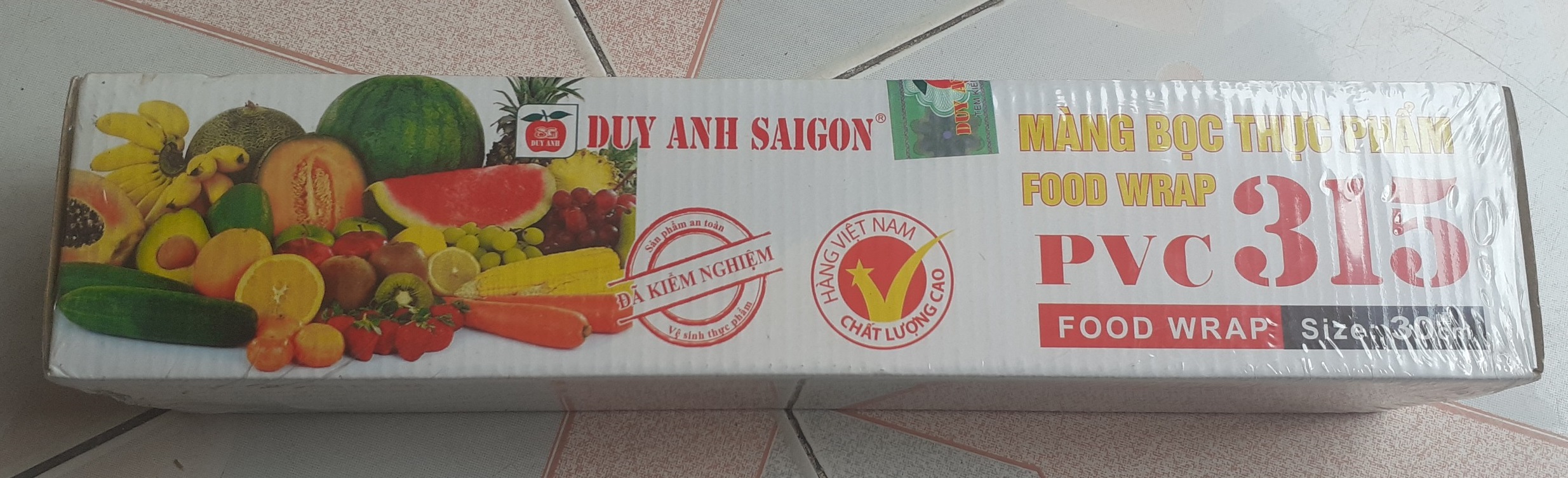 Màng bọc thực phẩn Duy Anh PVC 315 Size 30cm