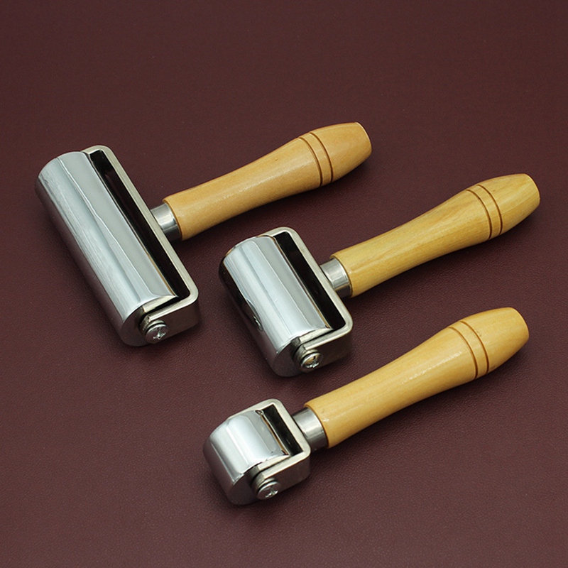 Leather Binder Wallpaper Car Foil Solid Roller Hand Pressing Binder DIY Hand Tools