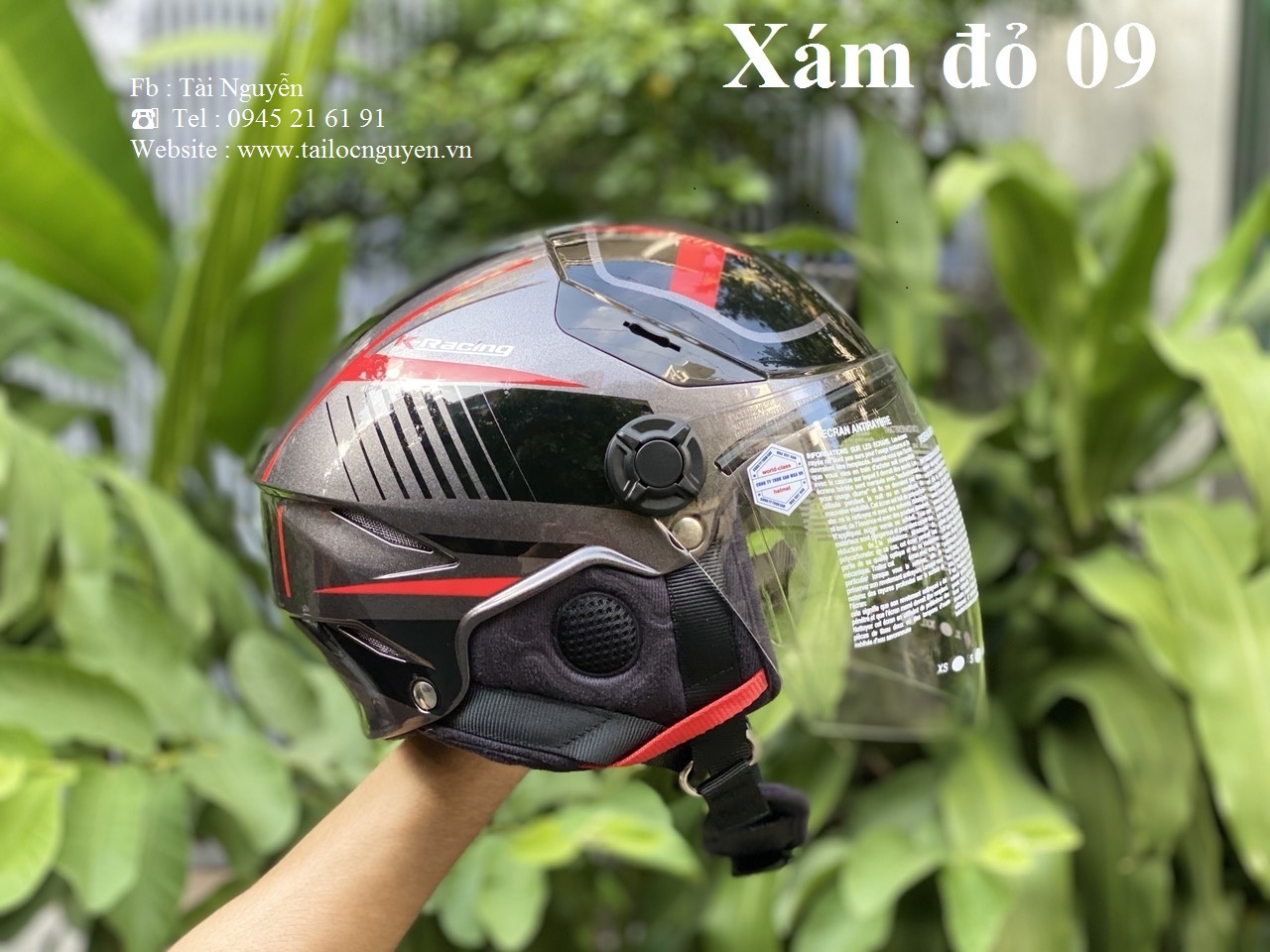 Nón Bảo Hiểm KYT PLAIN TYGER 1/2 Chính Hãng