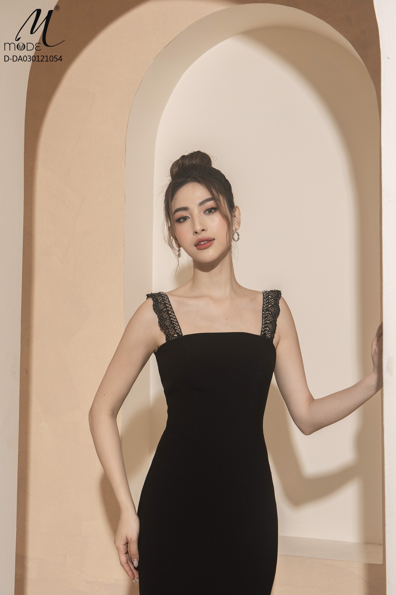Đầm hai dây đuôi cá MMOUTFIT CAO CẤP CHUẨN FORM