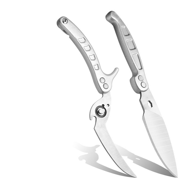 Detachable large scissors, kitchen scissors, household multifunctional chicken bone scissors, powerful cutting of food, barbecue meat, fish killing, etc