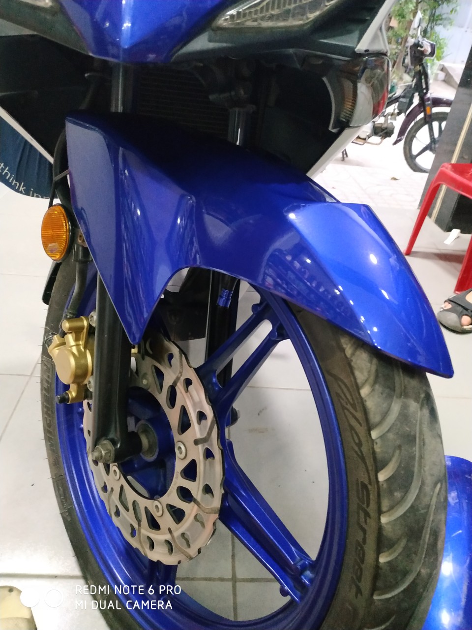 [HCM]DÈ TRƯỚC EX2011 GẮN EX150 DÈ ZIN