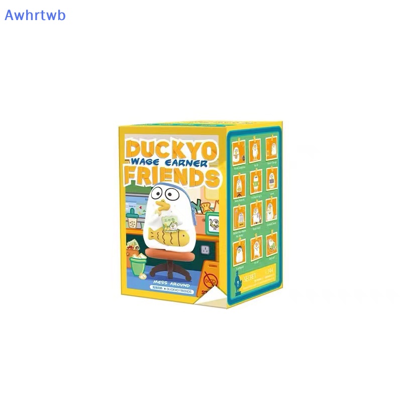 Awhrtwb duckyo đồ chơi mô hình nhân vật garner hộp mù bí ẩn quà tặng sinh nhật dễ thương mới