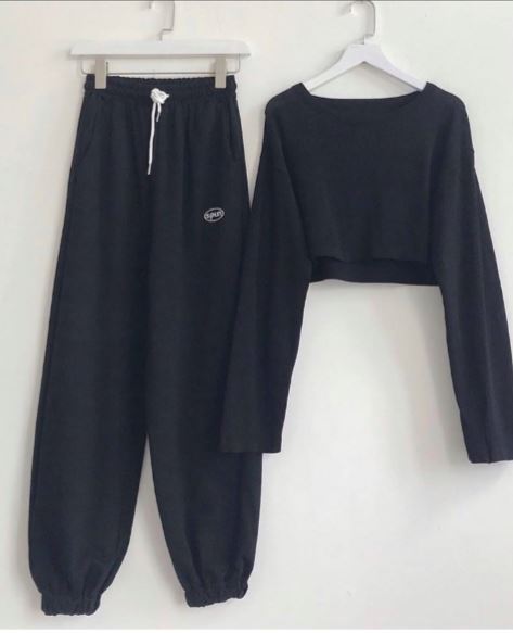 Quần Jogger x Croptop