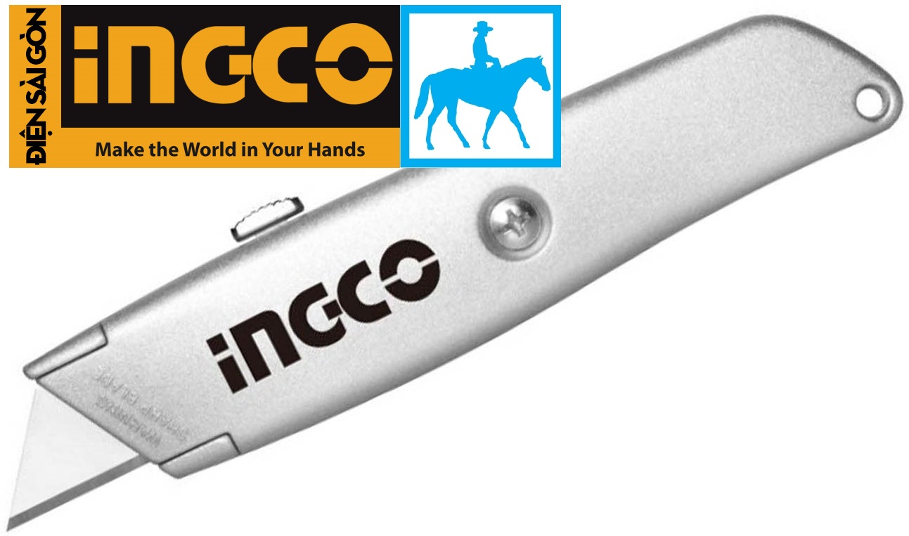 Dao rọc giấy dao cắt tiện dụng sk5 61x19mm ingco huk615